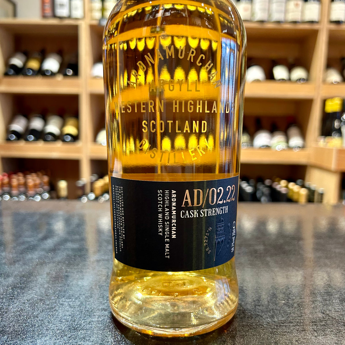 Adelphi Distillery Ardnamurchan Cask Strength 58.7% 70cl - Butler&#39;s Wine Cellar Brighton