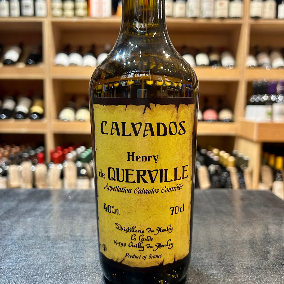 Henry de Querville Calvados Fine 40% 70cl - Butler&#39;s Wine Cellar Brighton