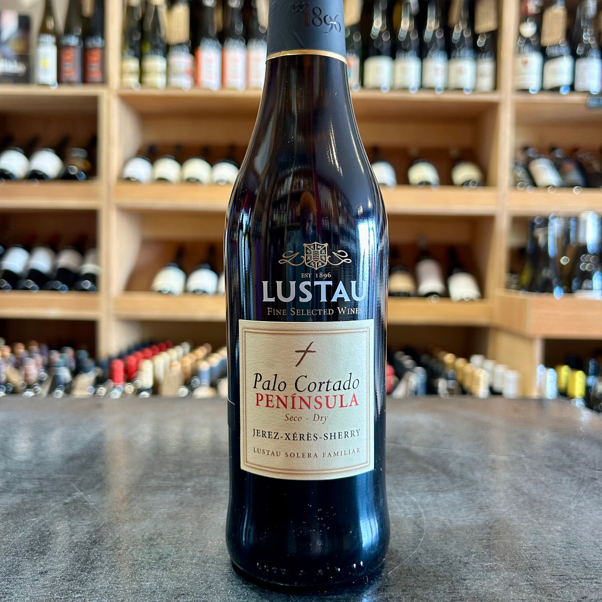 Bodegas Lustau Palo Cortado Peninsula Solera Familiar NV 375ml - Butler&#39;s Wine Cellar Brighton