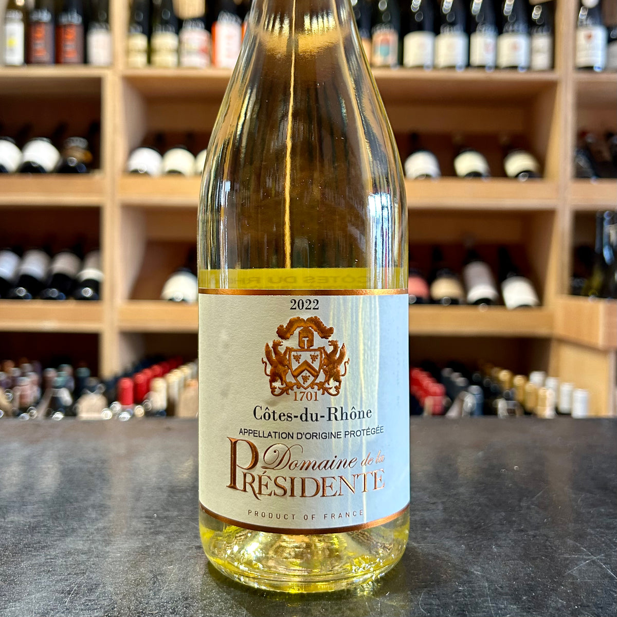 Cotes du Rhone Blanc Domaine de la Presidente 2021 - Butler&#39;s Wine Cellar Brighton