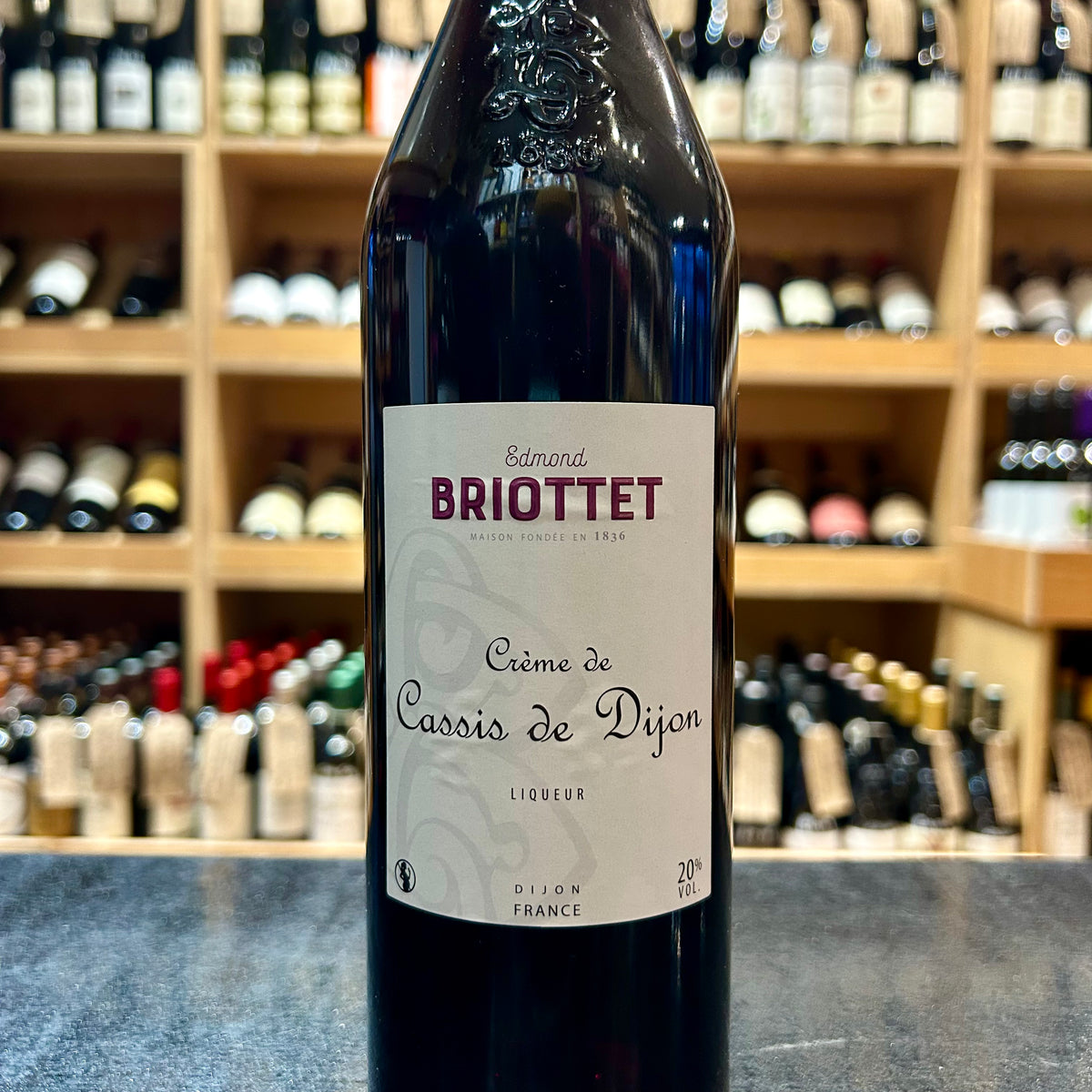 Briottet Creme de Cassis 70cl - Butler&#39;s Wine Cellar Brighton