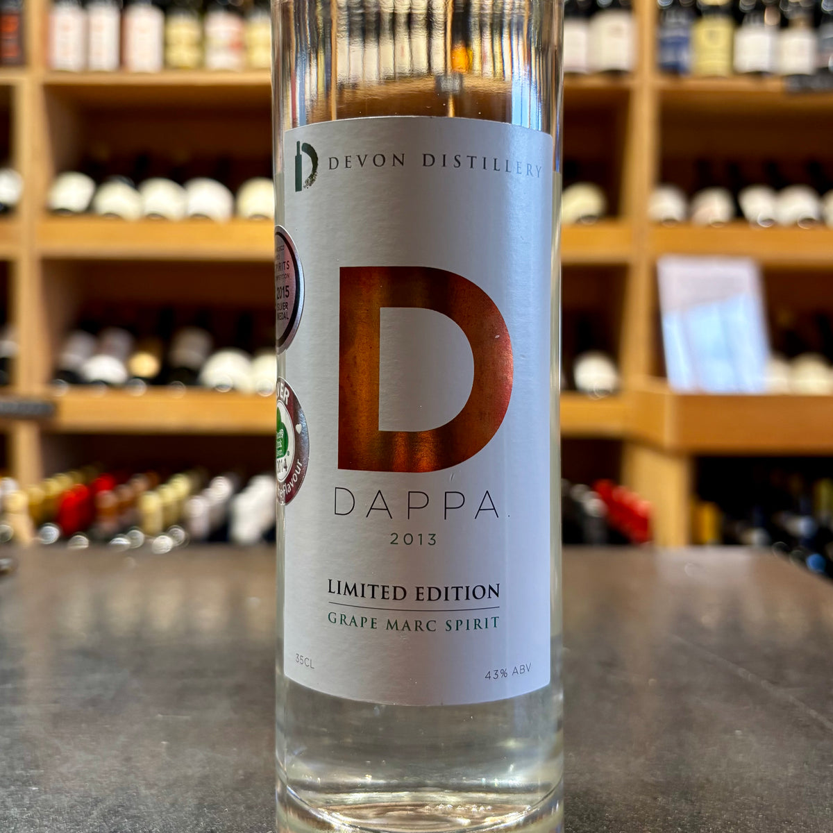 Dappa Grape-Marc Spirit Devon Distilleries 35cl 43% - Butler's Wine Cellar Brighton