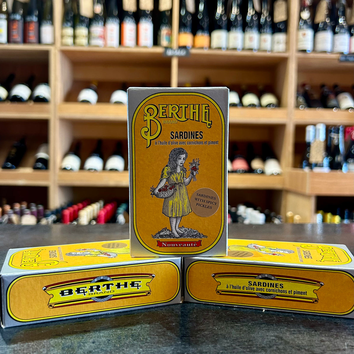 Berthe Sardines With Spicy Pickles 125g - Butler's Wine Cellar Brighton