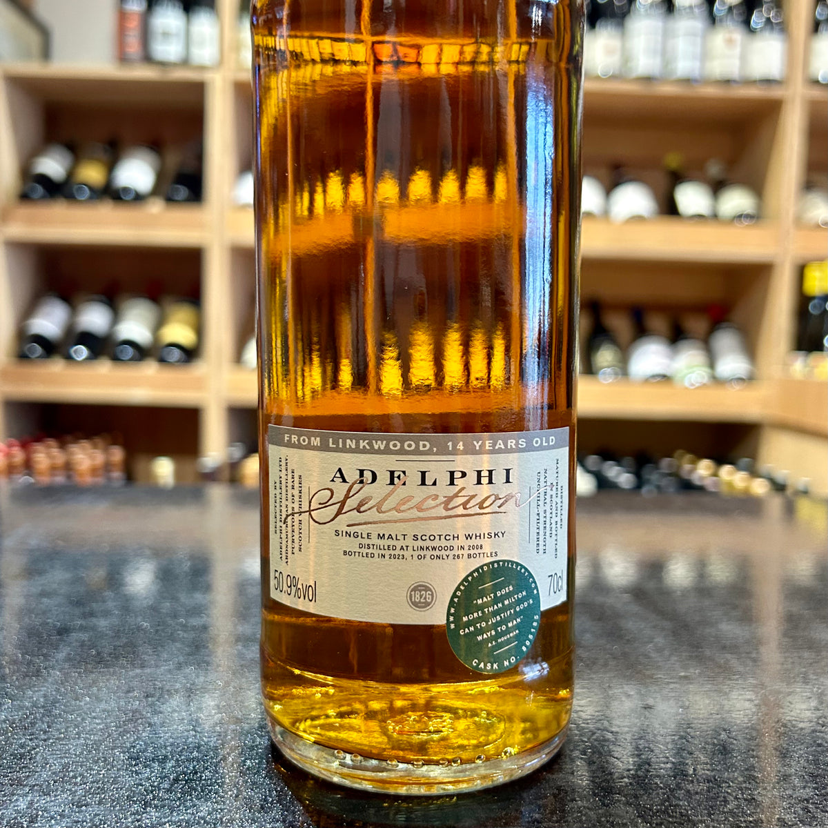 Adelphi Distillery Linkwood 2008 50.9% - Butler&#39;s Wine Cellar Brighton