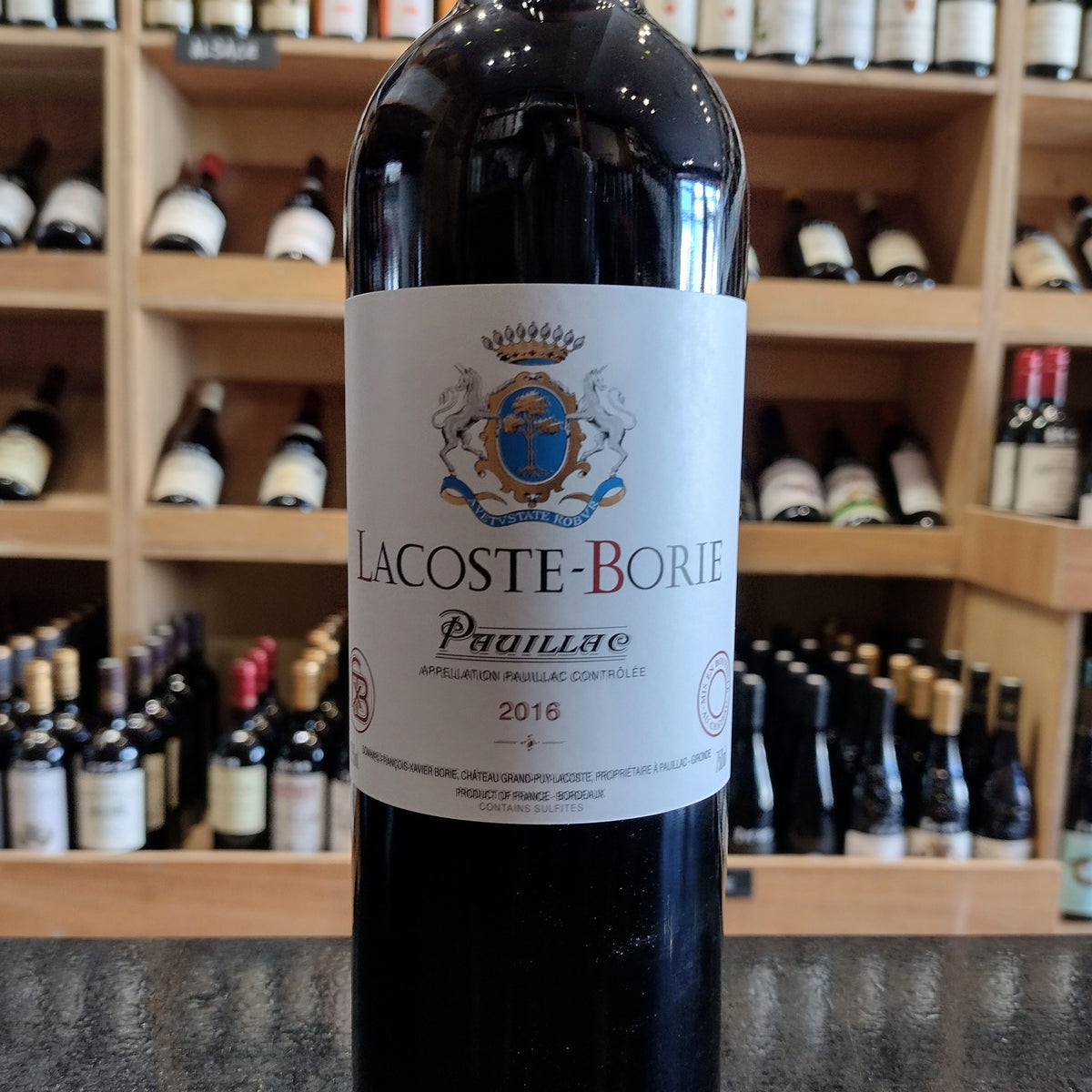 Château Grand-Puy-Lacoste Lacoste Borie Pauillac 2016 - Butler&#39;s Wine Cellar Brighton