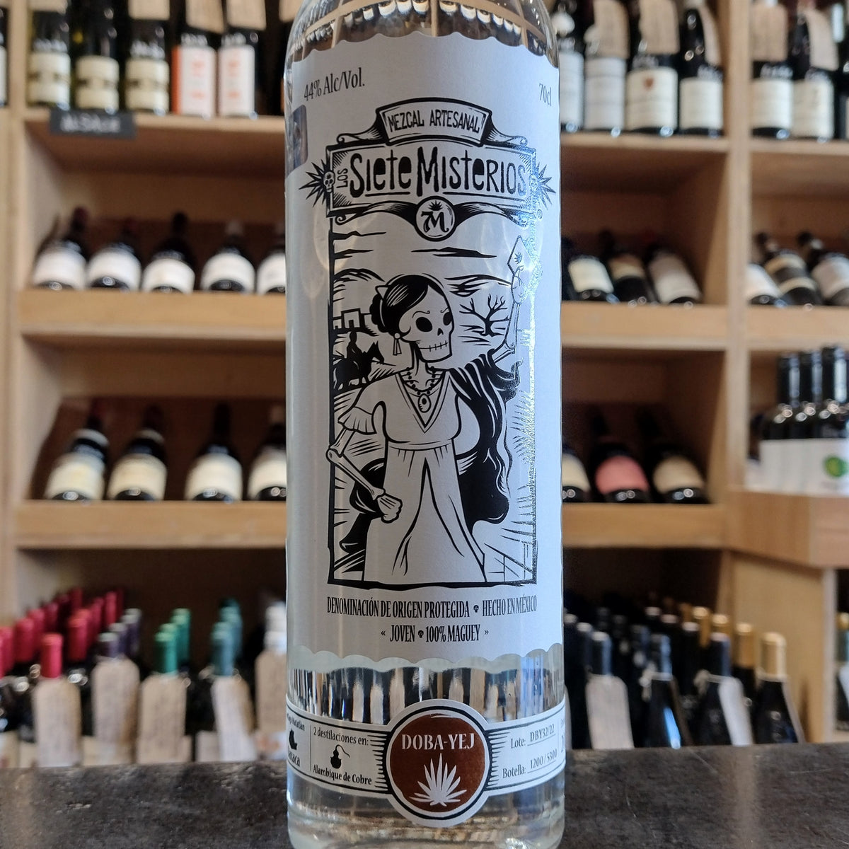 Los Siete Misterios Doba-Yej Mezcal 44% 700ml - Butler&#39;s Wine Cellar Brighton