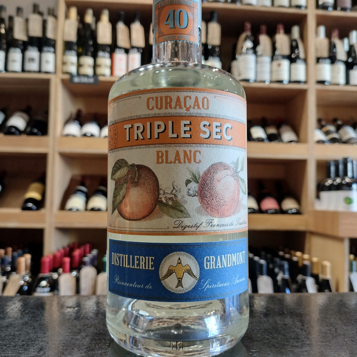 Distillerie Grandmont Triple Sec 40% 700ml - Butler&#39;s Wine Cellar Brighton