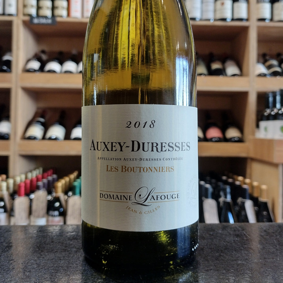 Auxey-Duresses Blanc Les Boutonniers Lafouge 2018 - Butler&#39;s Wine Cellar Brighton
