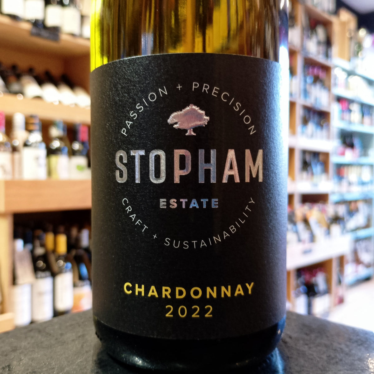 Stopham Estate Oak Aged Chardonnay 2022 - Butler&#39;s Wine Cellar Brighton