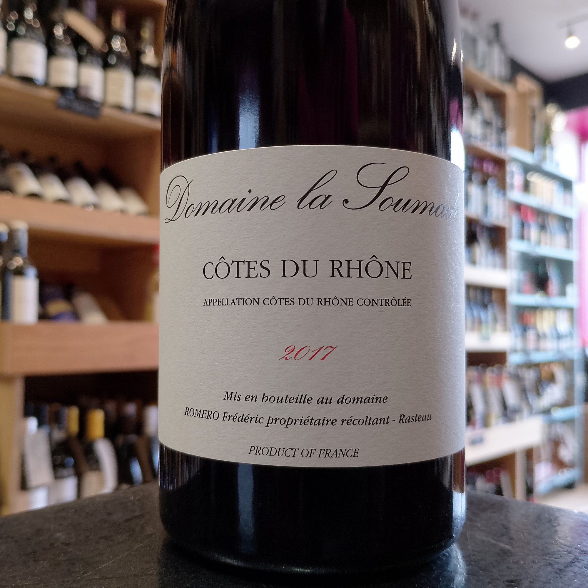 Domaine la Soumade Cotes du Rhone 2017 - Butler's Wine Cellar Brighton