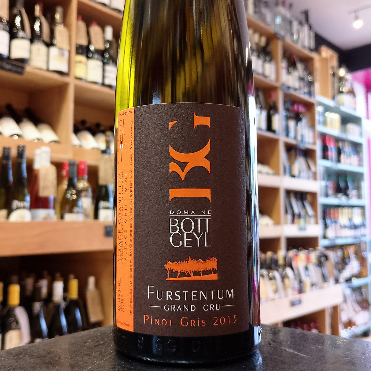 Domaine Bott-Geyl Pinot Gris Grand Cru Furstentum 2015 - Butler&#39;s Wine Cellar Brighton