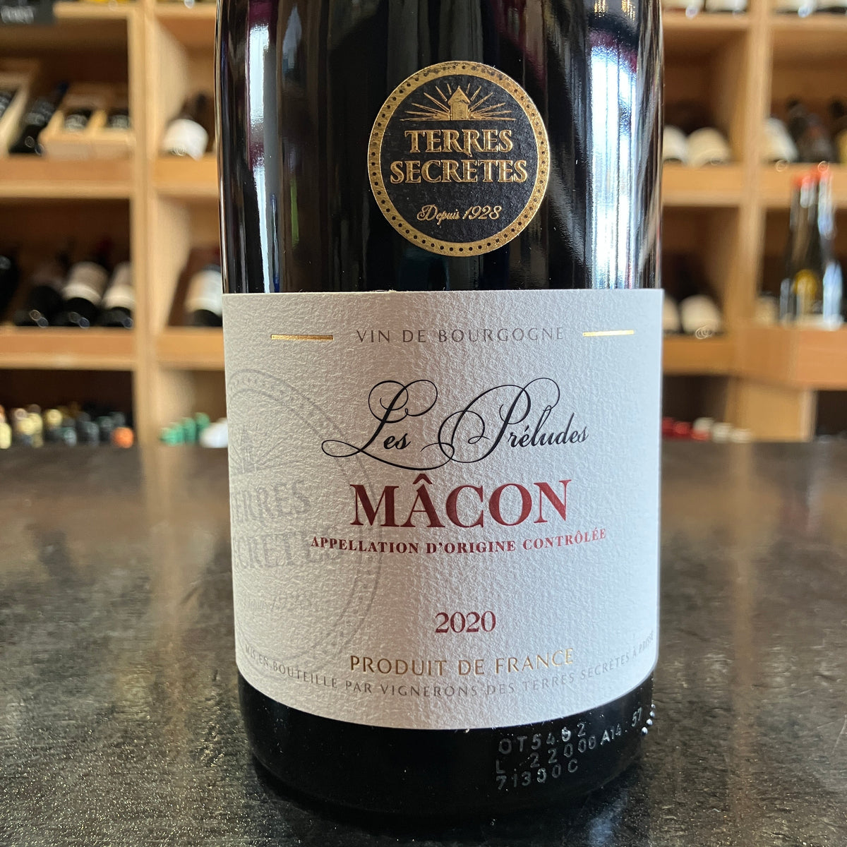 Terres Secretes Les Preludes Macon Rouge 2020 - Butler&#39;s Wine Cellar Brighton