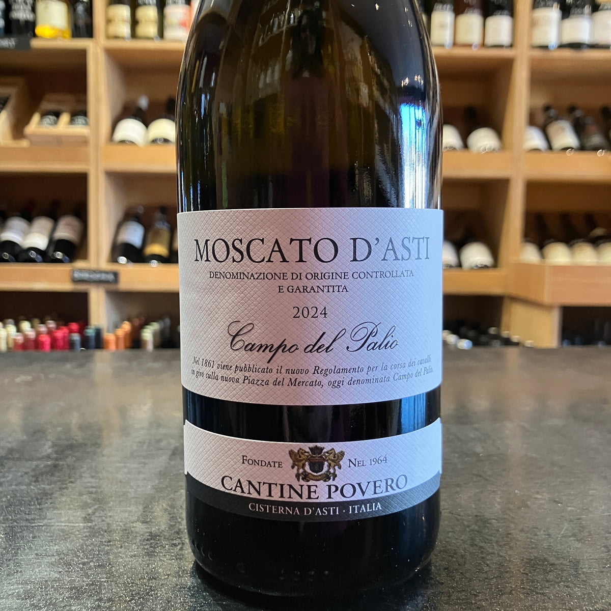 Cantine Povero Campo del Palio Moscato D&#39;Asti 2024 - Butler&#39;s Wine Cellar Brighton