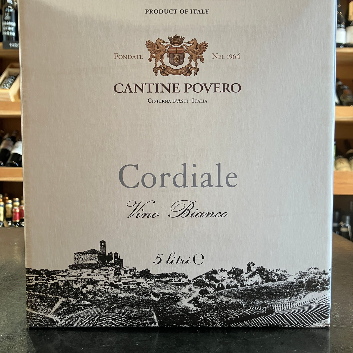 Cantine Povero Cordiale Cortese 5L Bag-in-Box NV - Butler&#39;s Wine Cellar Brighton