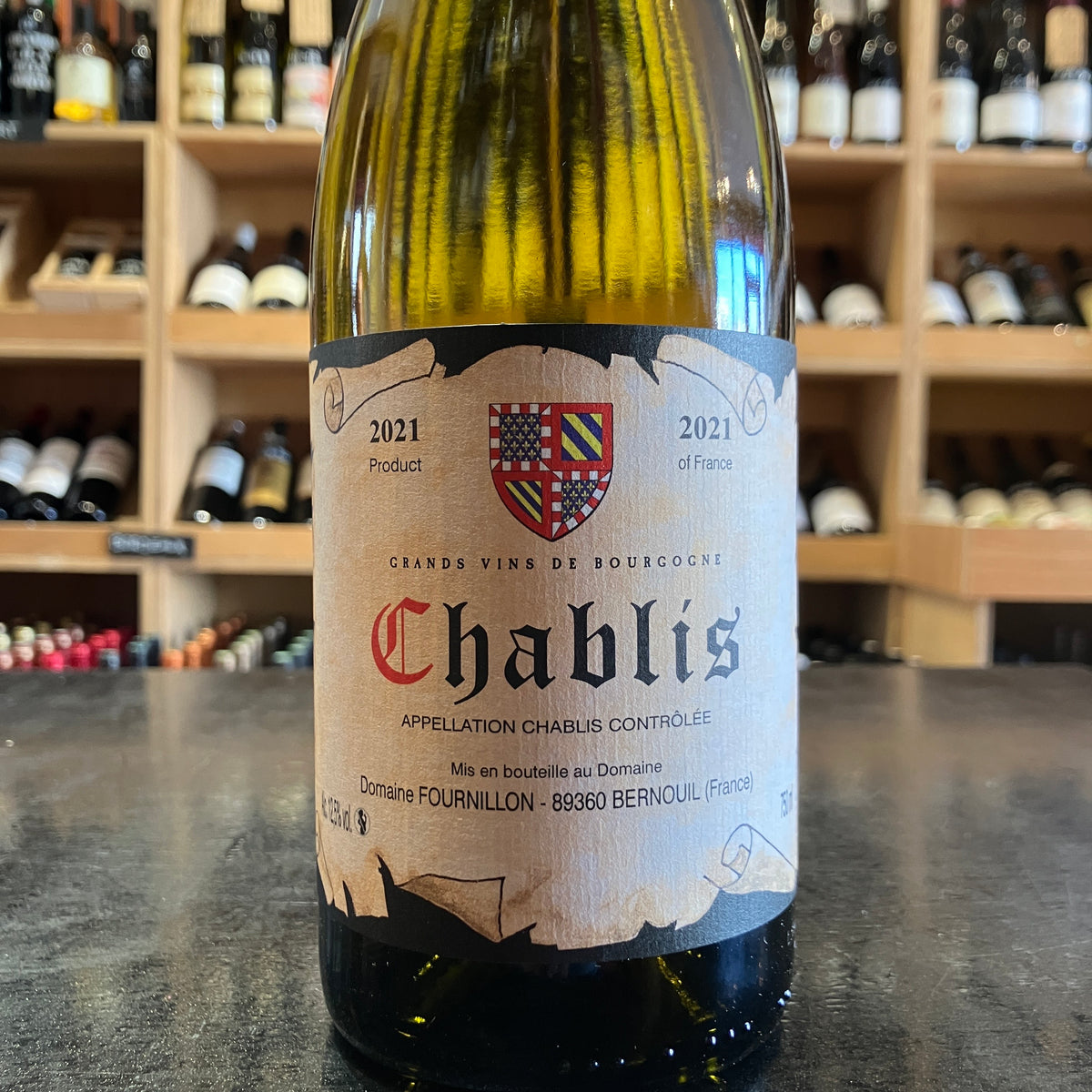 Chablis Domaine Fournillon et Fils 2021 - Butler&#39;s Wine Cellar Brighton