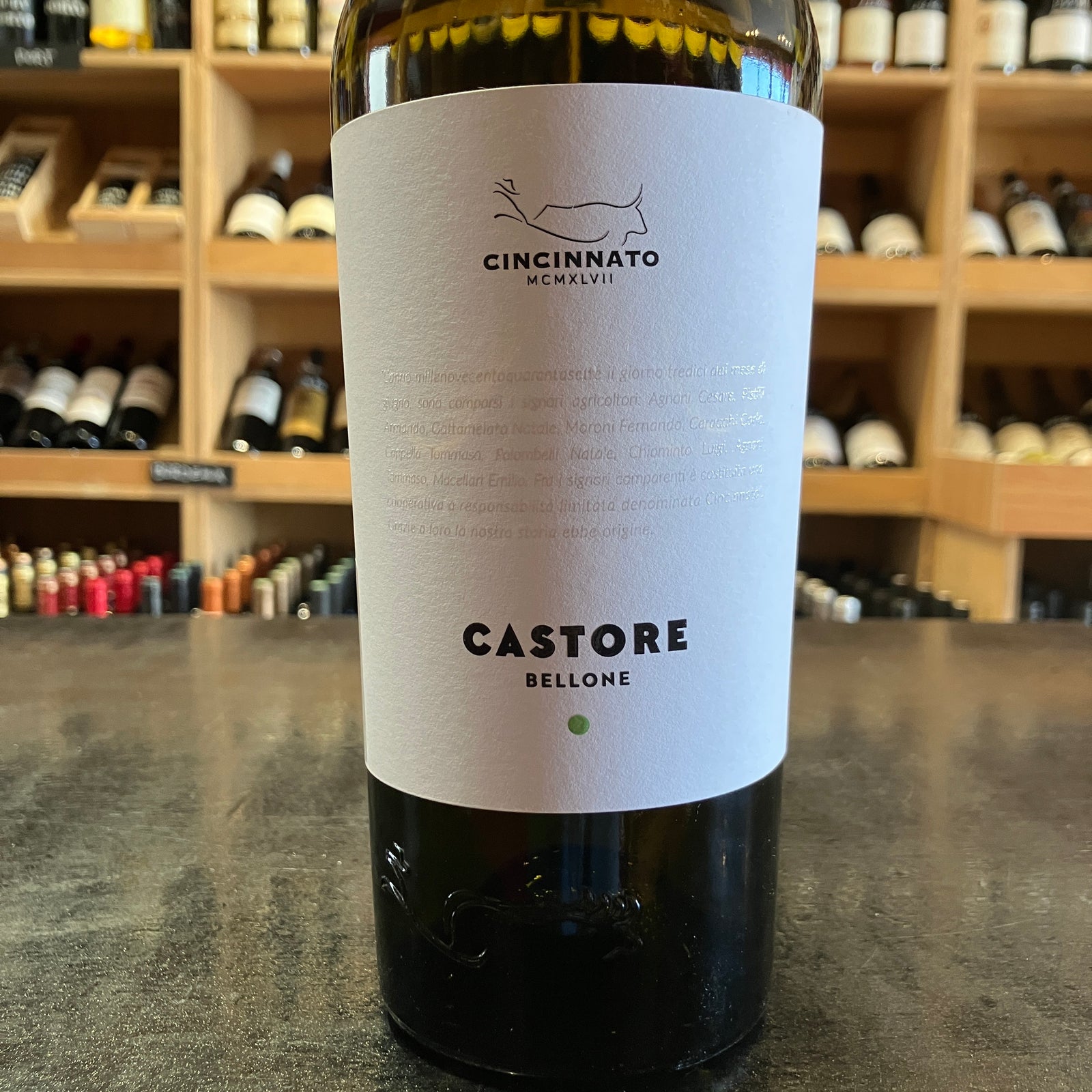 Cincinnato Castore Bellone 2023 - Butler's Wine Cellar Brighton