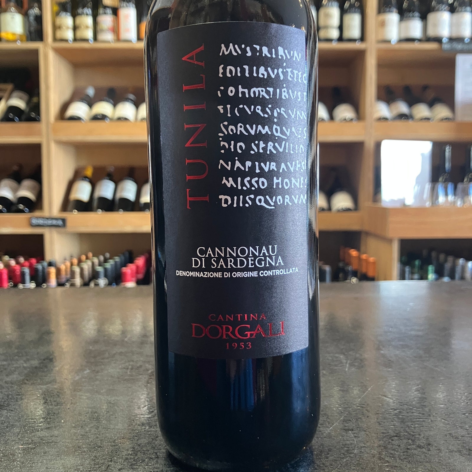Dorgali Cannonau di Sardegna DOC 'Tunila' 2022 - Butler's Wine Cellar Brighton