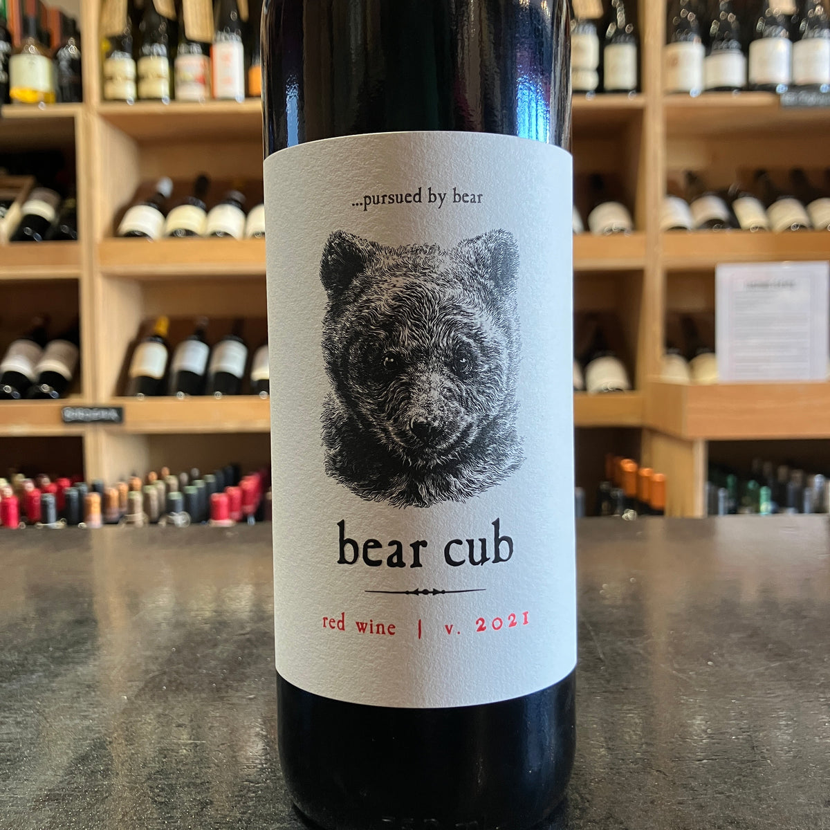 Pursued by Bear, Bear Cub 2021 - Butler&#39;s Wine Cellar Brighton