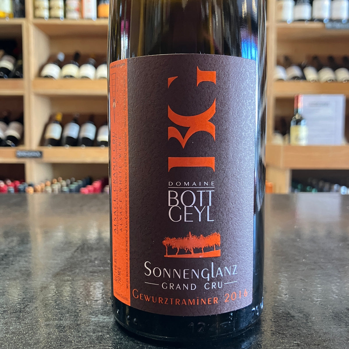 Bott-Geyl Gewurztraminer Grand Cru Sonnenglanz 2016