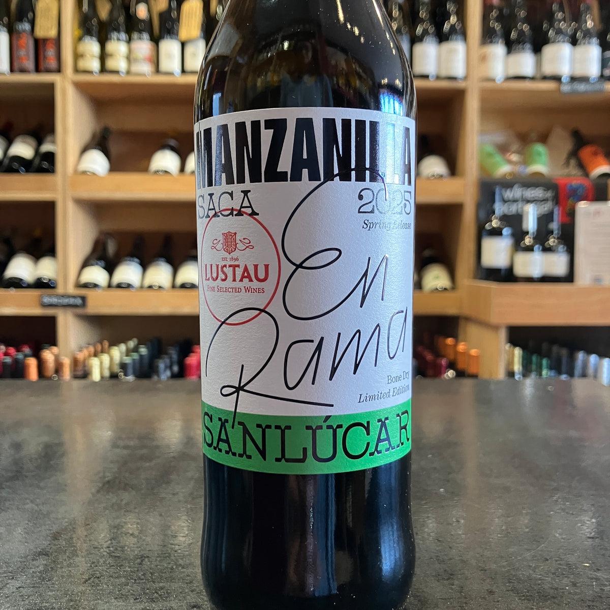 Lustau 3 En Rama Manzanilla de Sanlucar 2025 Release 50cl