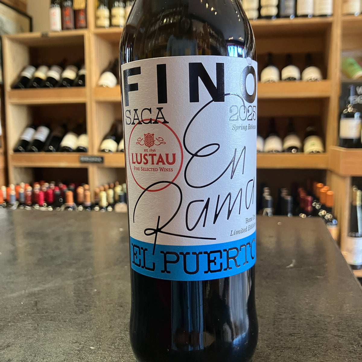 Lustau 3 En Rama Fino de El Puerto 2025 Release 50cl