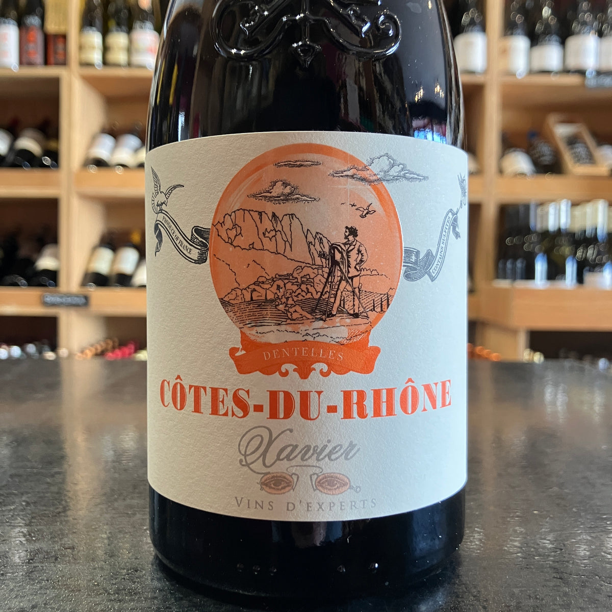 Xavier Vins d&#39;Experts Dentelles Côtes du Rhône 2020