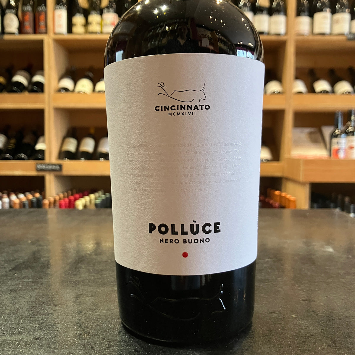 Cincinnato Nero Buono `Polluce` Lazio IGT 2023 - Butler&#39;s Wine Cellar Brighton