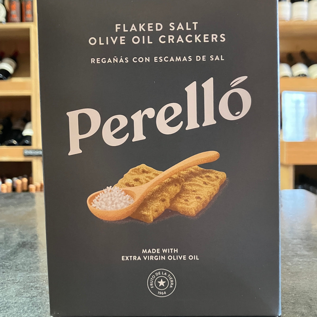 Perelló Flaked Salt Olive Oil Regañás Crackers, 150g - Butler&#39;s Wine Cellar Brighton