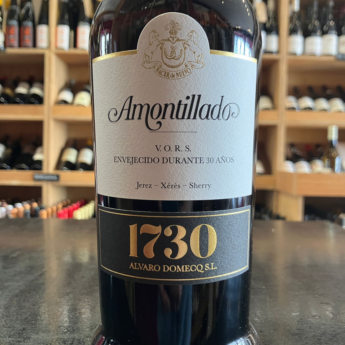 Alvaro Domecq 1730 Amontillado VORS - Butler's Wine Cellar Brighton