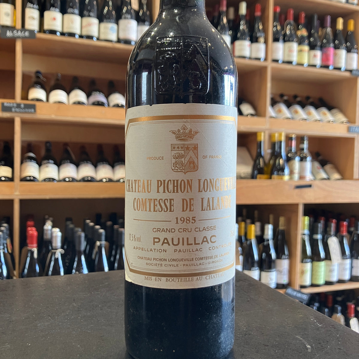 Chateau Pichon Longueville Comtesse de Lalande Deuxieme Cru Pauillac 1985