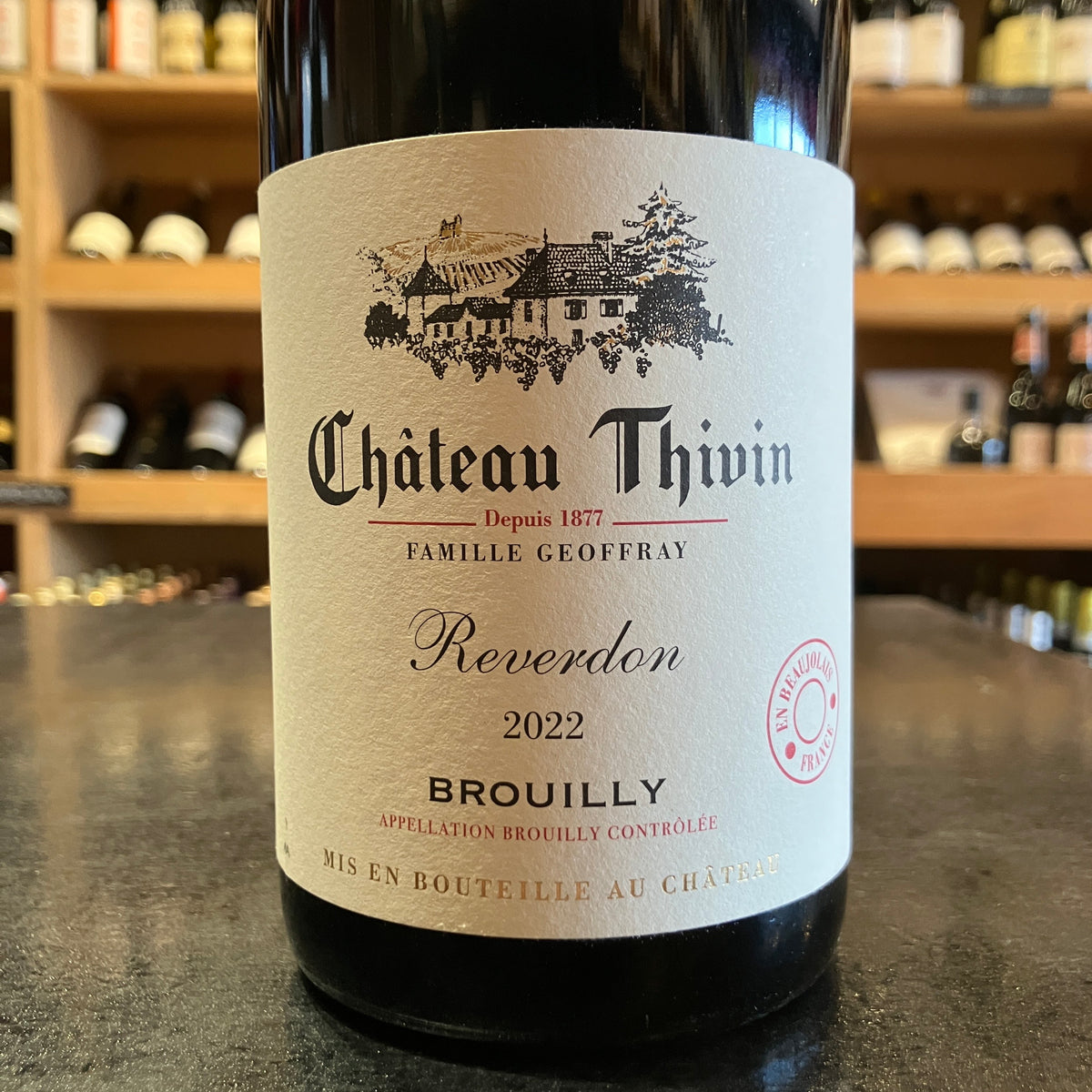 Brouilly Reverdon Chateau Thivin 2023 - Butler's Wine Cellar Brighton