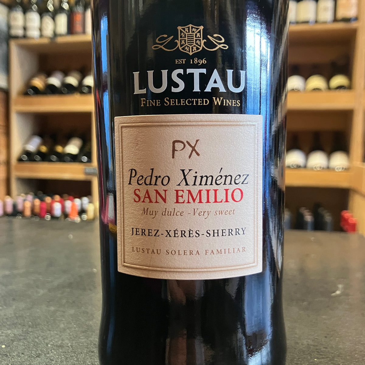Pedro Ximénez San Emilio Solera Familiar, Bodegas Lustau Ximénez - Butler's Wine Cellar Brighton