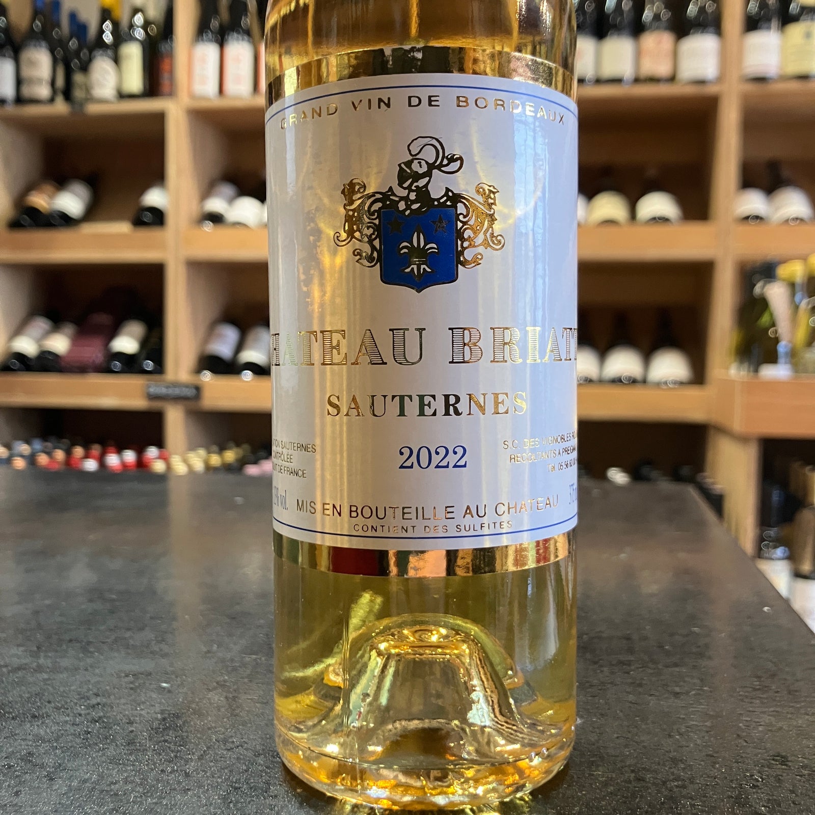 Chateau Briatte Sauternes 2022 half bottle - Butler's Wine Cellar Brighton