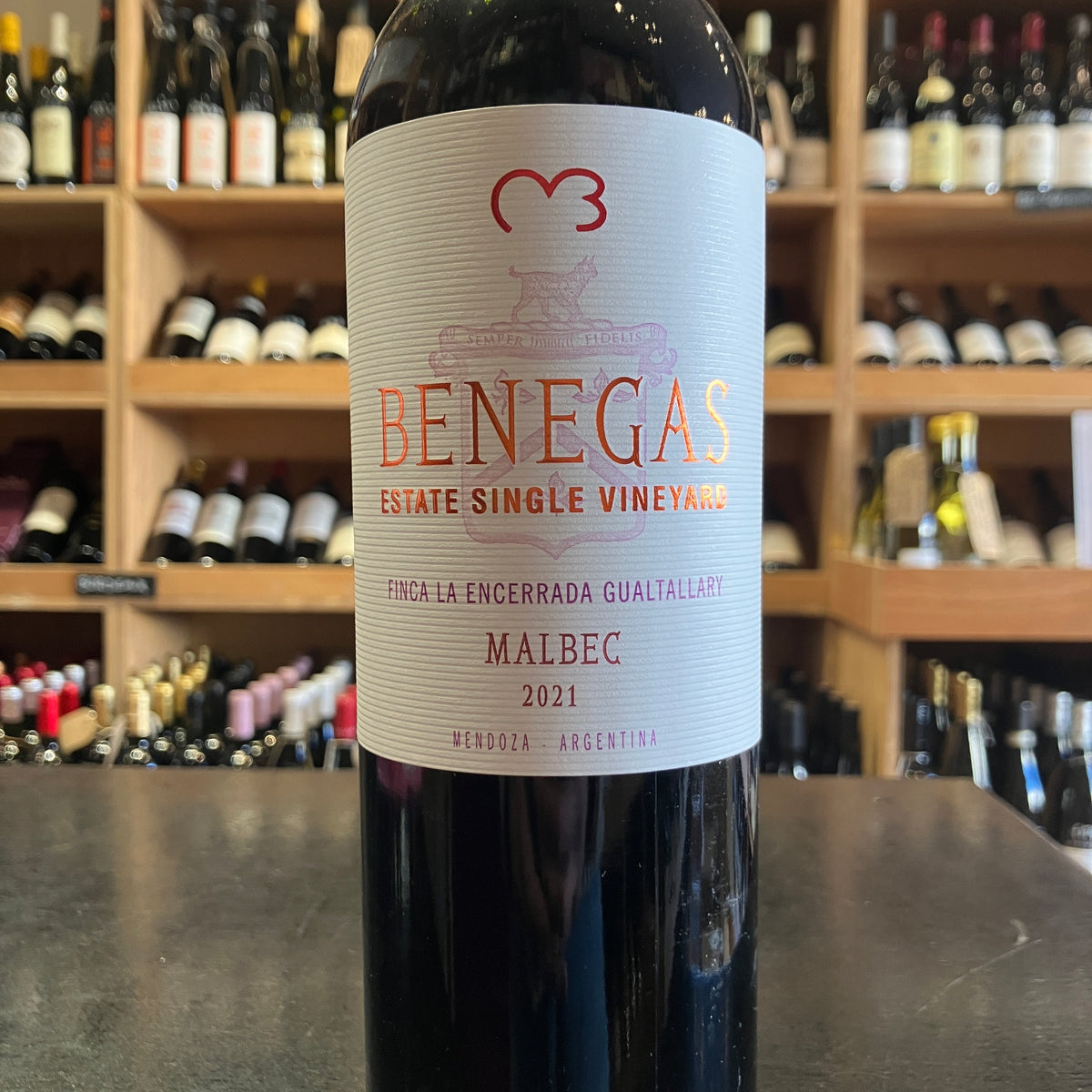 Benegas Estate Single Vineyard Malbec 2021