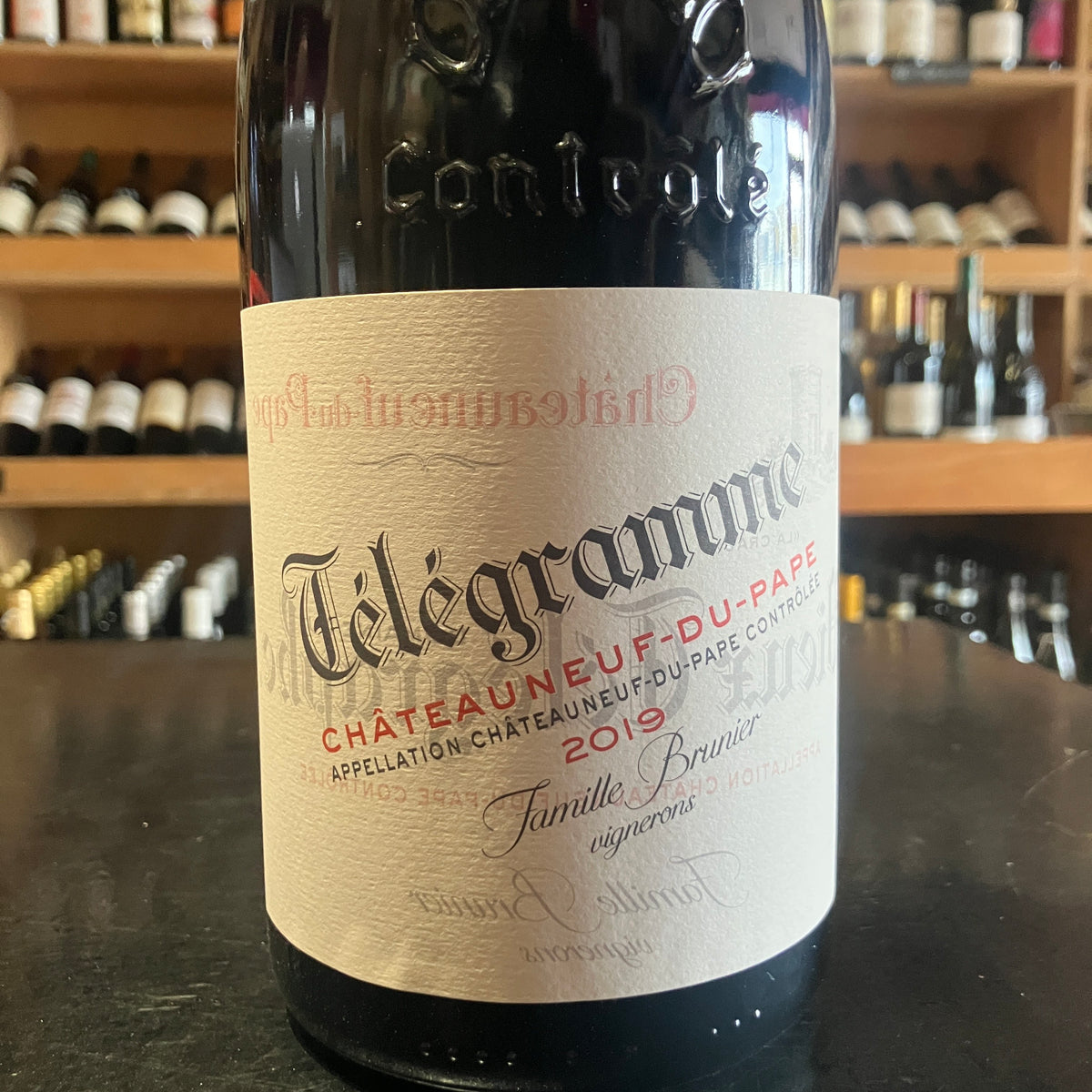 Domaine Vieux Telegraphe Chateauneuf du Pape Telegramme Rouge 2019 Magnum