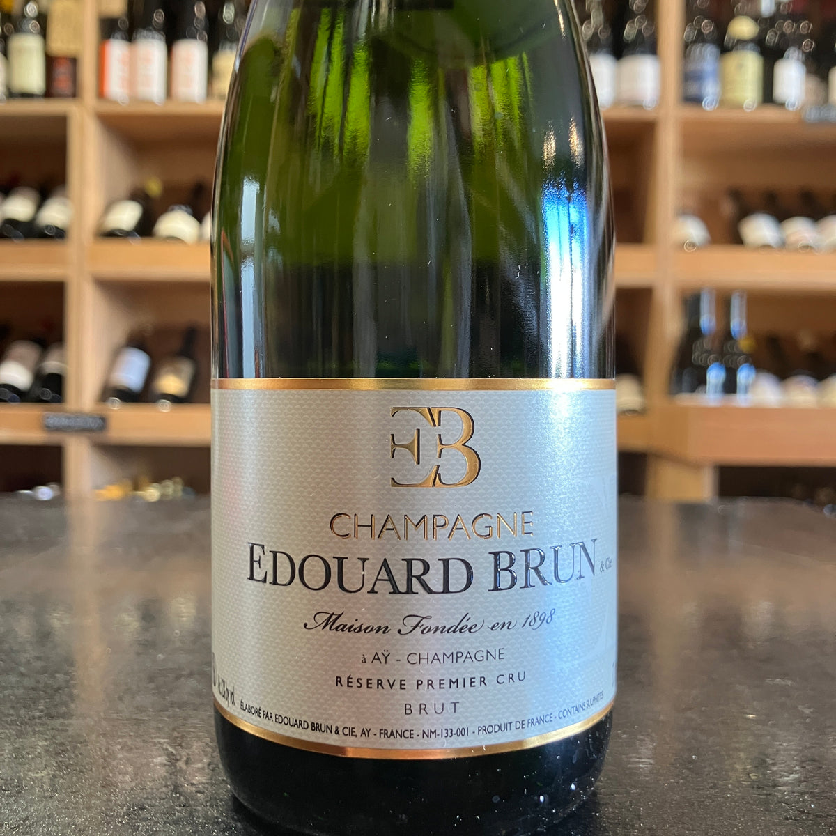Edouard Brun 1er Cru Reserve Brut NV 37.5cl - Butler's Wine Cellar Brighton