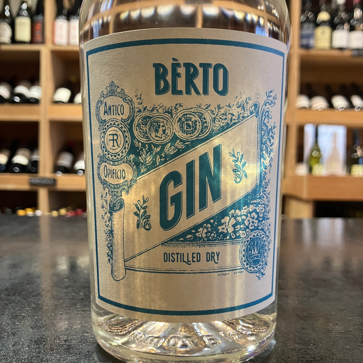 Bèrto Distilled Dry Gin 70cl 43%