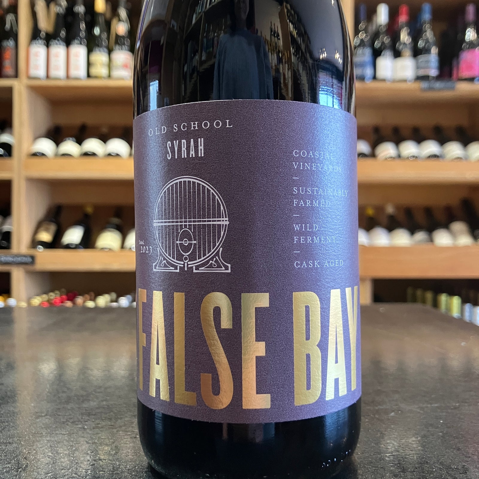 False Bay Old School Syrah 2023 - Butler's Wine Cellar Brighton