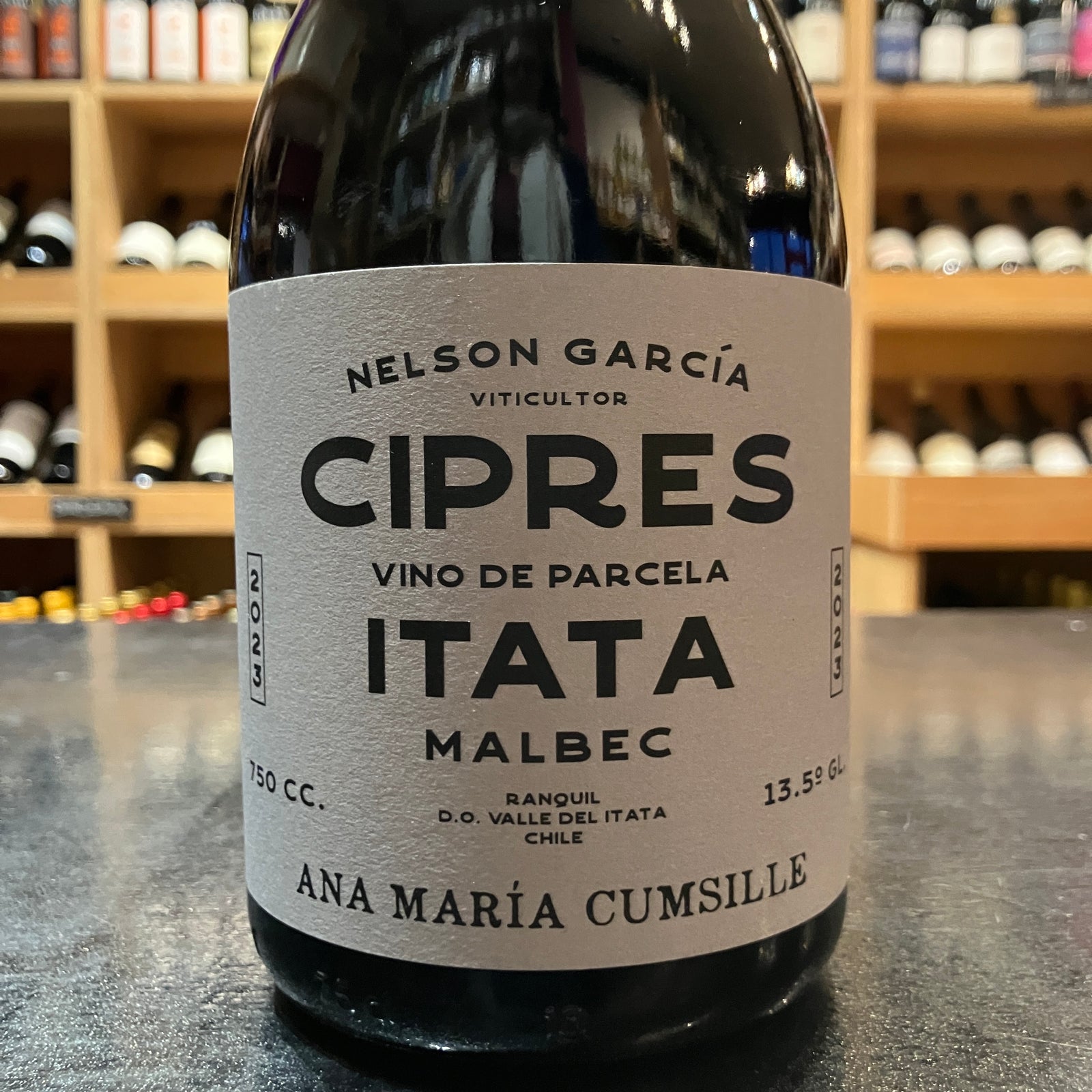 Ana Maria Cumsille Ciprés Malbec 2022 - Butler's Wine Cellar Brighton