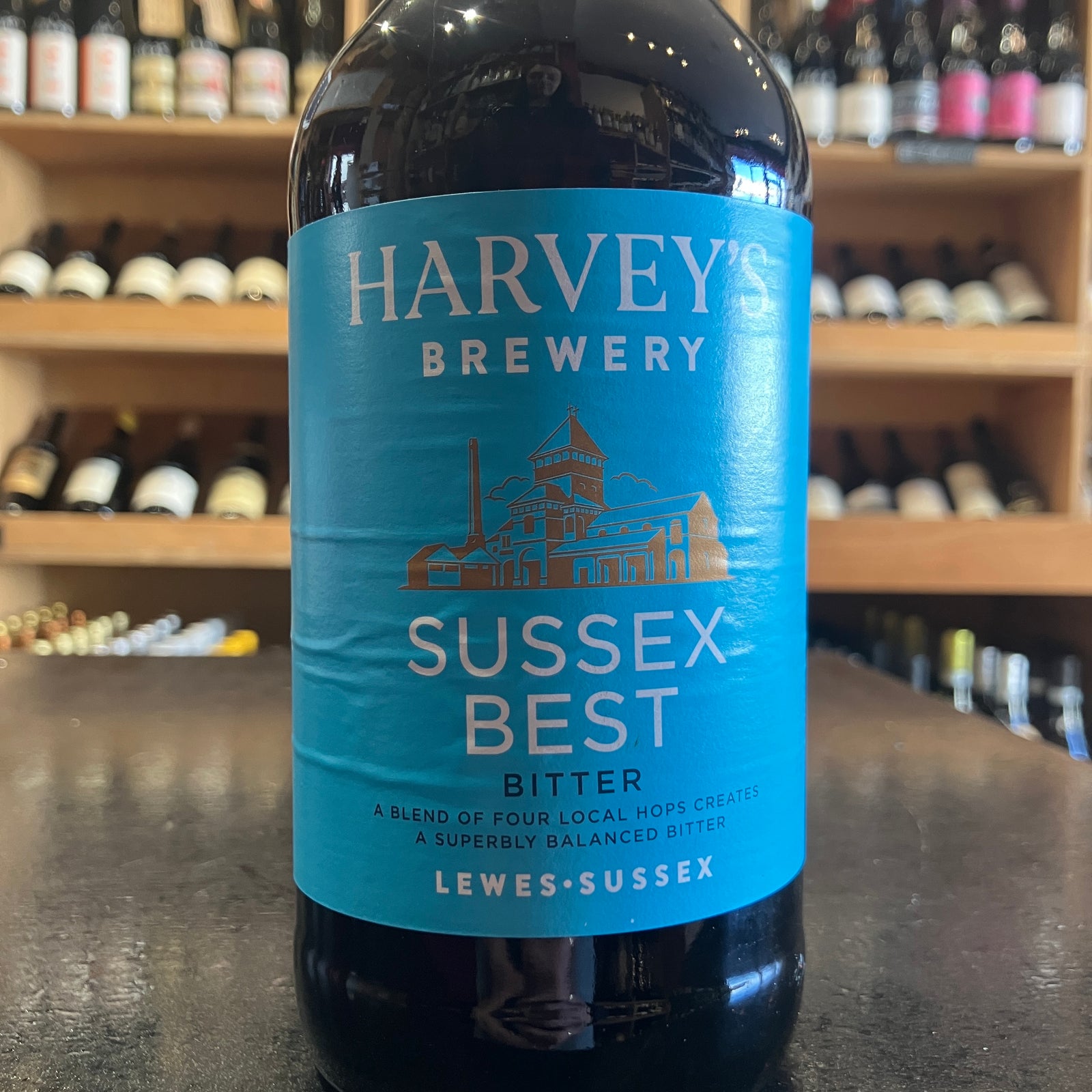 Harvey's Sussex Best Bitter 500ml 4.0% - Butler's Wine Cellar Brighton