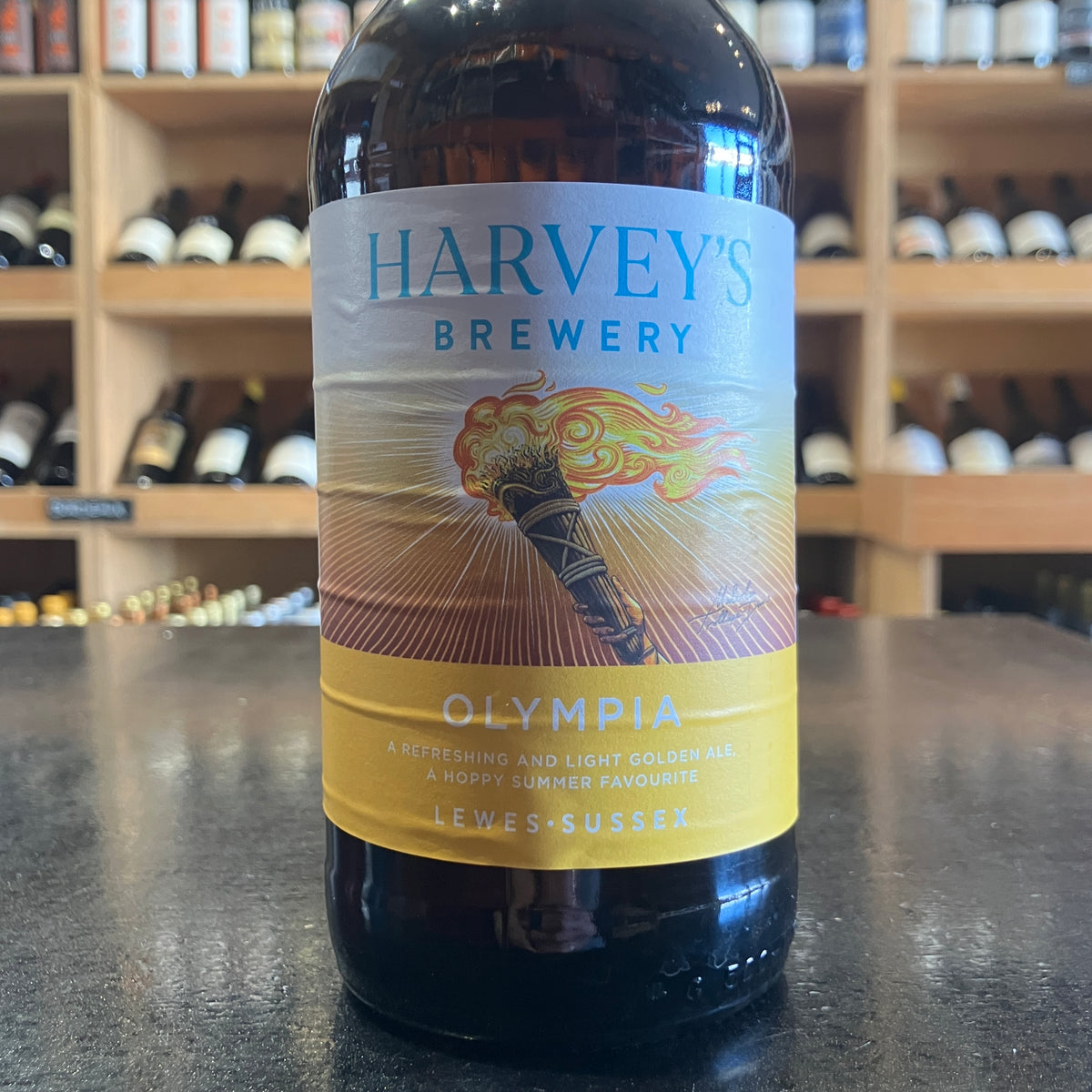 Harvey's Olympia Golden Ale 500ml 4% - Butler's Wine Cellar Brighton