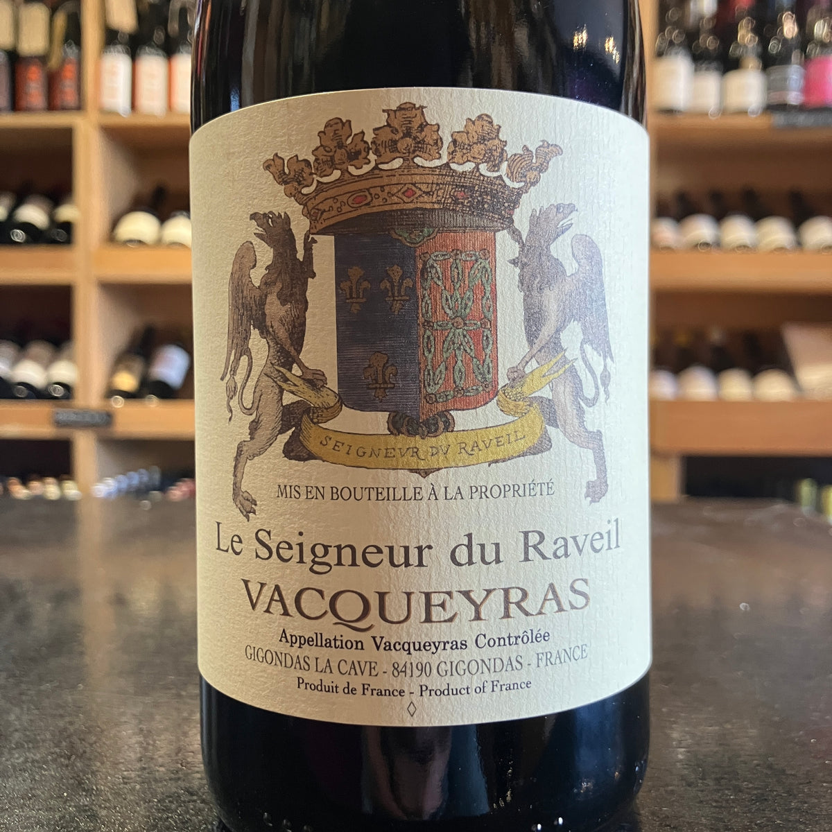 La Cave de Gigondas Vacqueyras Seigneur du Raveil 2023 - Butler's Wine Cellar Brighton
