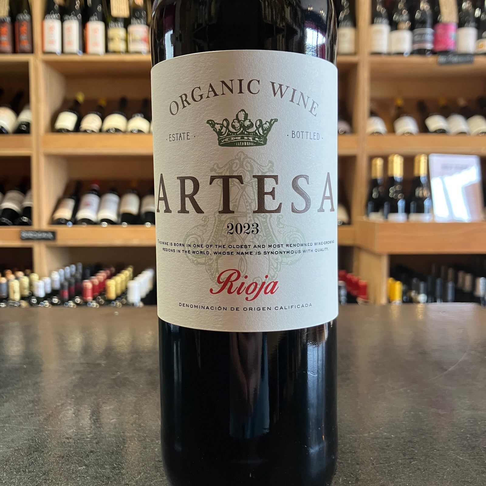 Artesa Organic Rioja 2023 - Butler's Wine Cellar Brighton