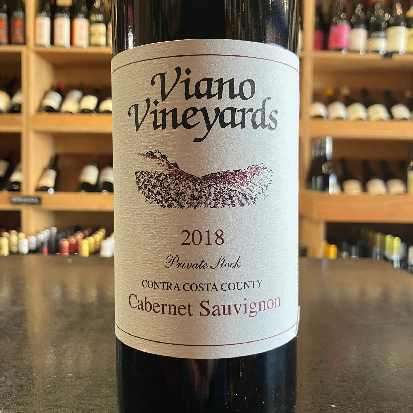 Viano Vineyards Contra Costa County Cabernet Sauvignon 2018 - Butler's Wine Cellar Brighton