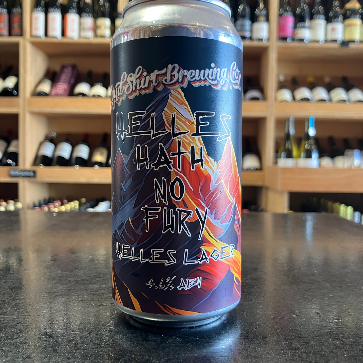 Loud Shirt Helles Hath No Fury 44cl 4.6% - Butler's Wine Cellar Brighton