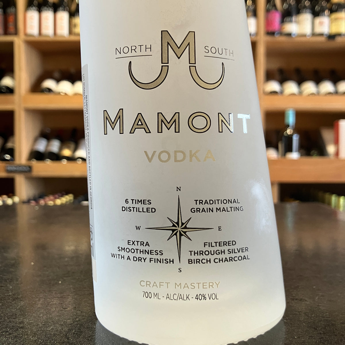 Mamont Georgian Vodka 40% 70cl - Butler's Wine Cellar Brighton