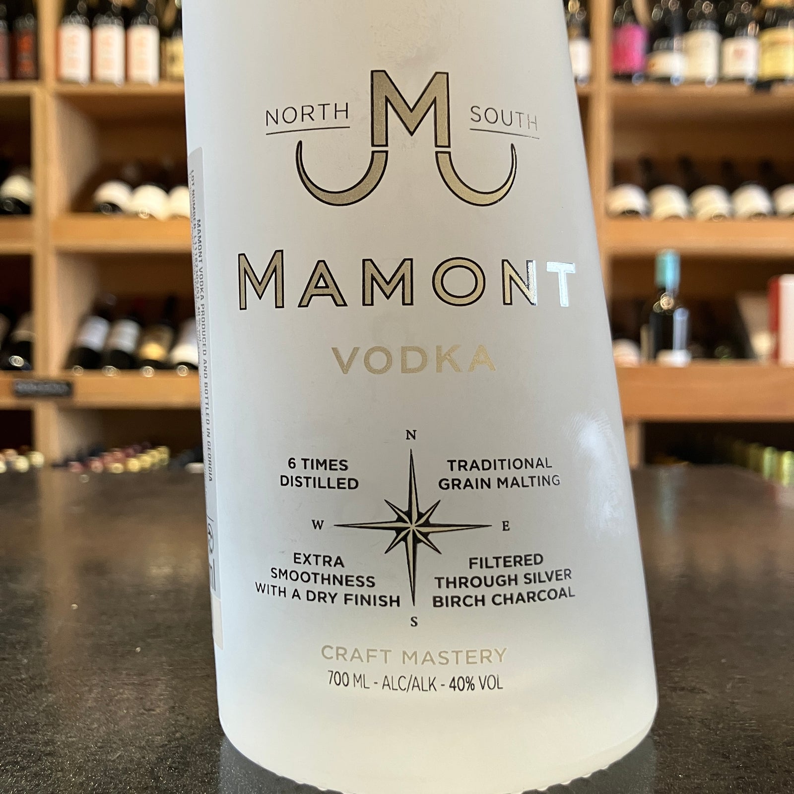 Mamont Georgian Vodka 40% 70cl - Butler's Wine Cellar Brighton