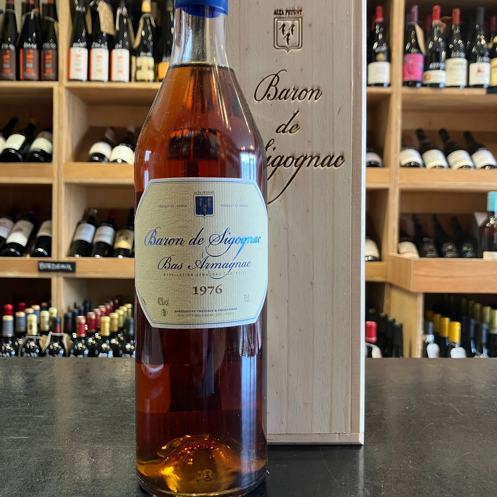 Baron de Sigognac Vintage Armagnac 1976 40% 70cl - Butler's Wine Cellar Brighton