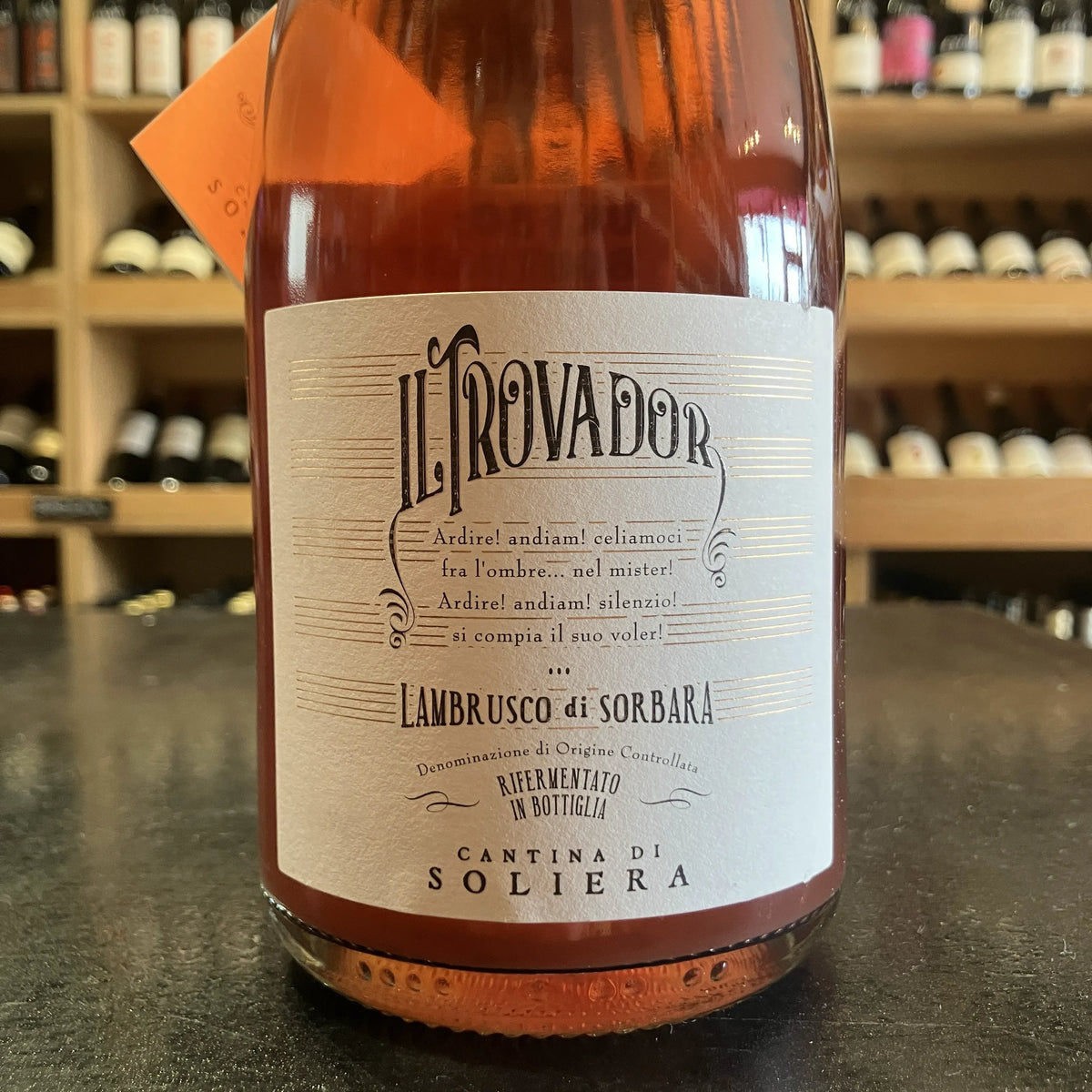 Cantina di Soliera Il Trovador Metodo Ancestrale, Lambrusco di Sorbara DOC