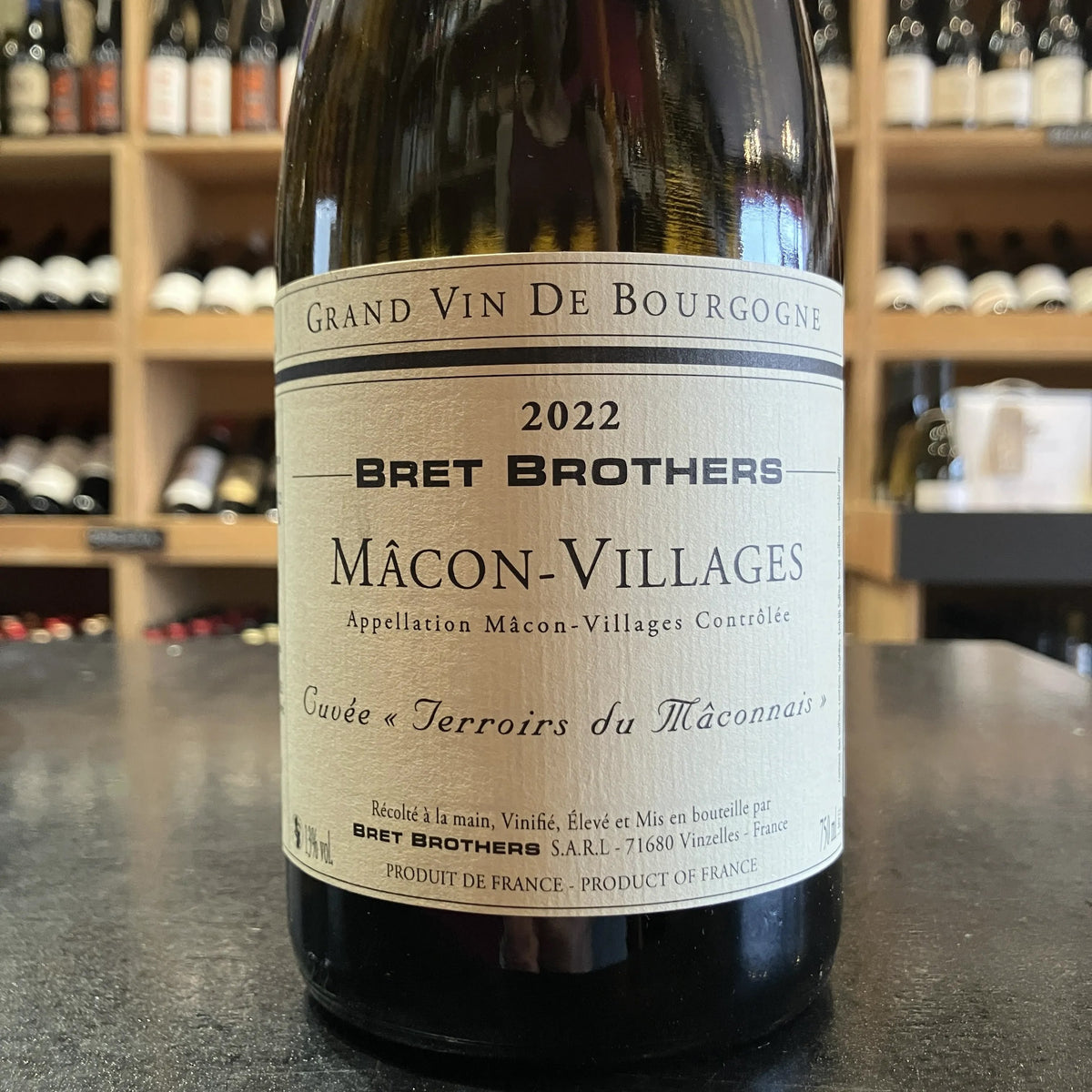 Macon-Villages Cuvee Terroirs du Maconnais, Bret Brothers 2022 - Butler's Wine Cellar Brighton